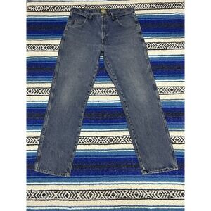 Cabela's Roughneck Jeans Men's 34x32 Blue Straight Leg Denim Work Pants